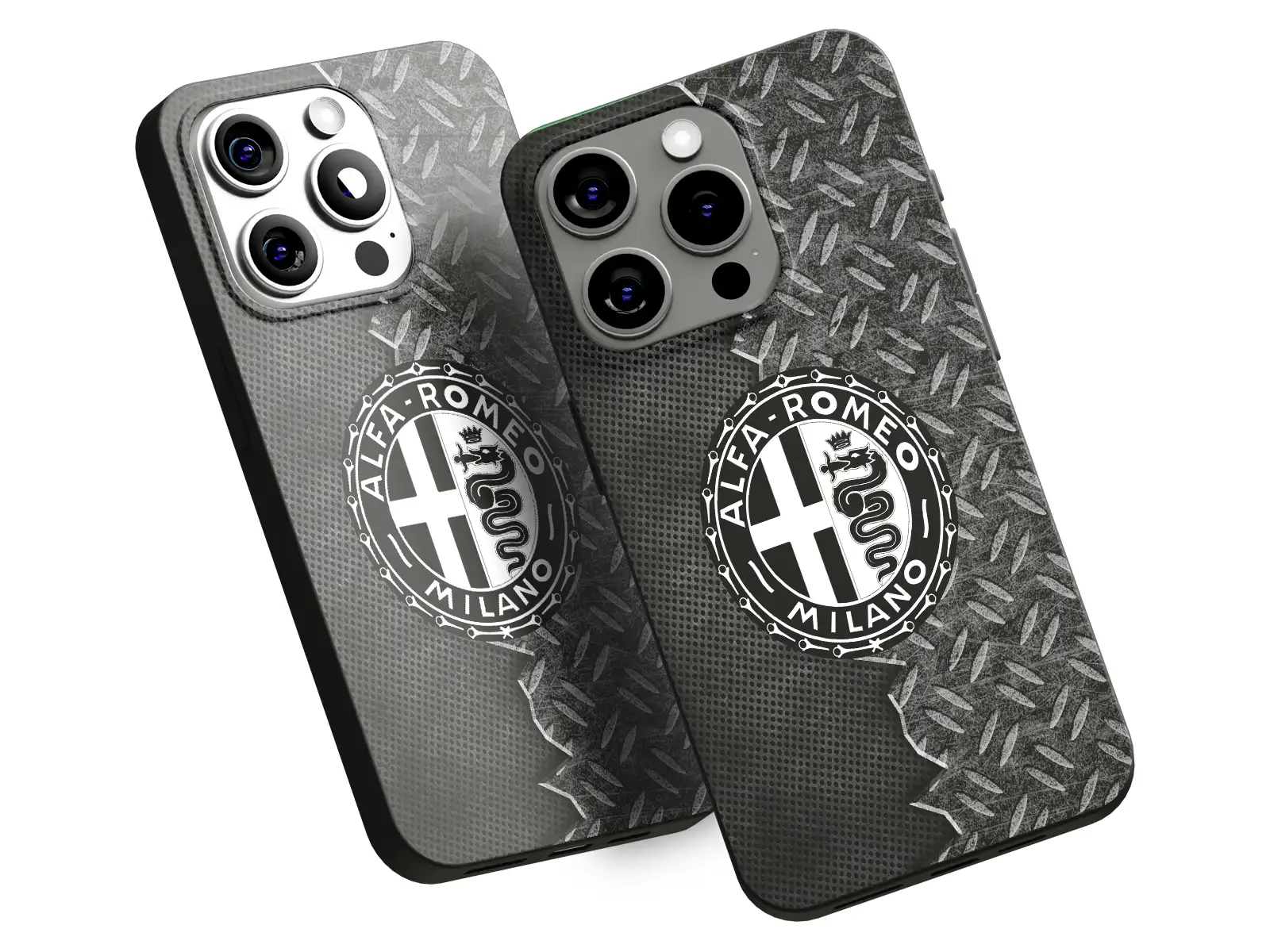 Alfa Romeo Custodie Silicone Smartphone Stile Robusto
